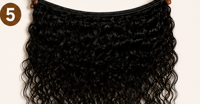 Étape démêlage tissage Racines d’Or