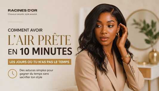 Comment avoir l’air prête en 10 minutes