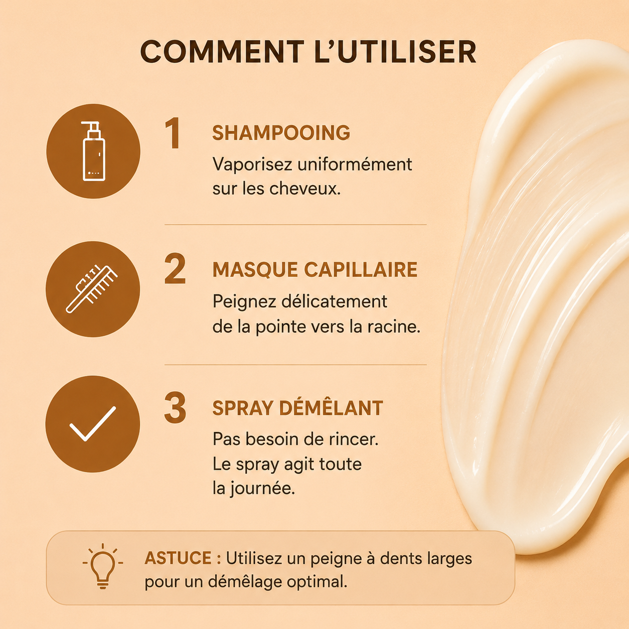 Coffret Soin Perruque 3 Étapes - Rituel Complet Cheveux Naturels & Synthétiques