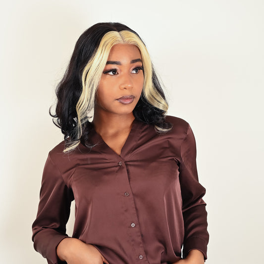 Perruque AURORA lace front HD ligne frontale naturelle invisible