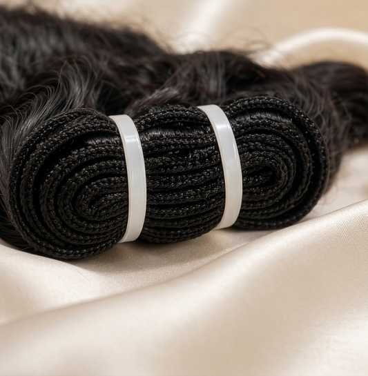 Tissage - Mèches ondulée (water) 100 % naturelles