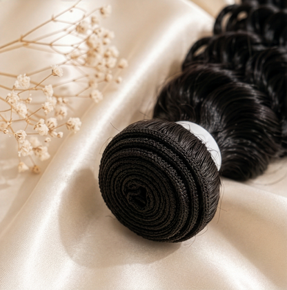 Tissage - Mèches ondulée (water) 100 % naturelles