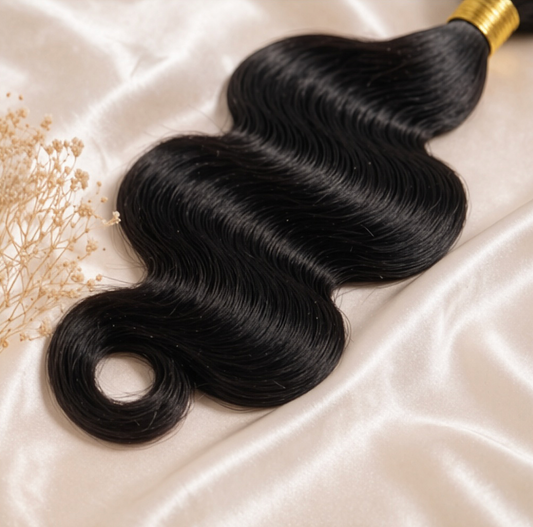 Tissage - Mèches ondulée (body) 100 % naturelles