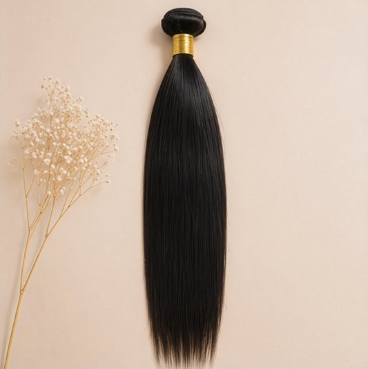 Tissage - Mèches lisses 100 % naturelles