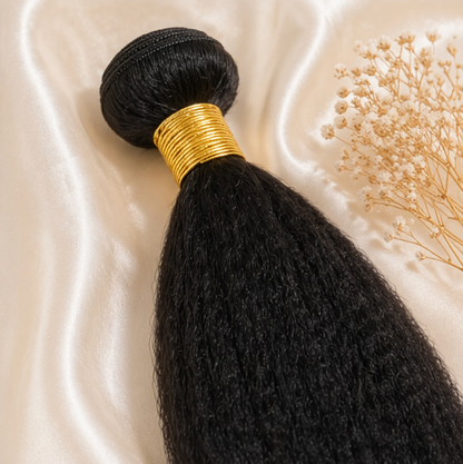 Tissage - Mèches bouclées (Yaki) 100 % naturelles