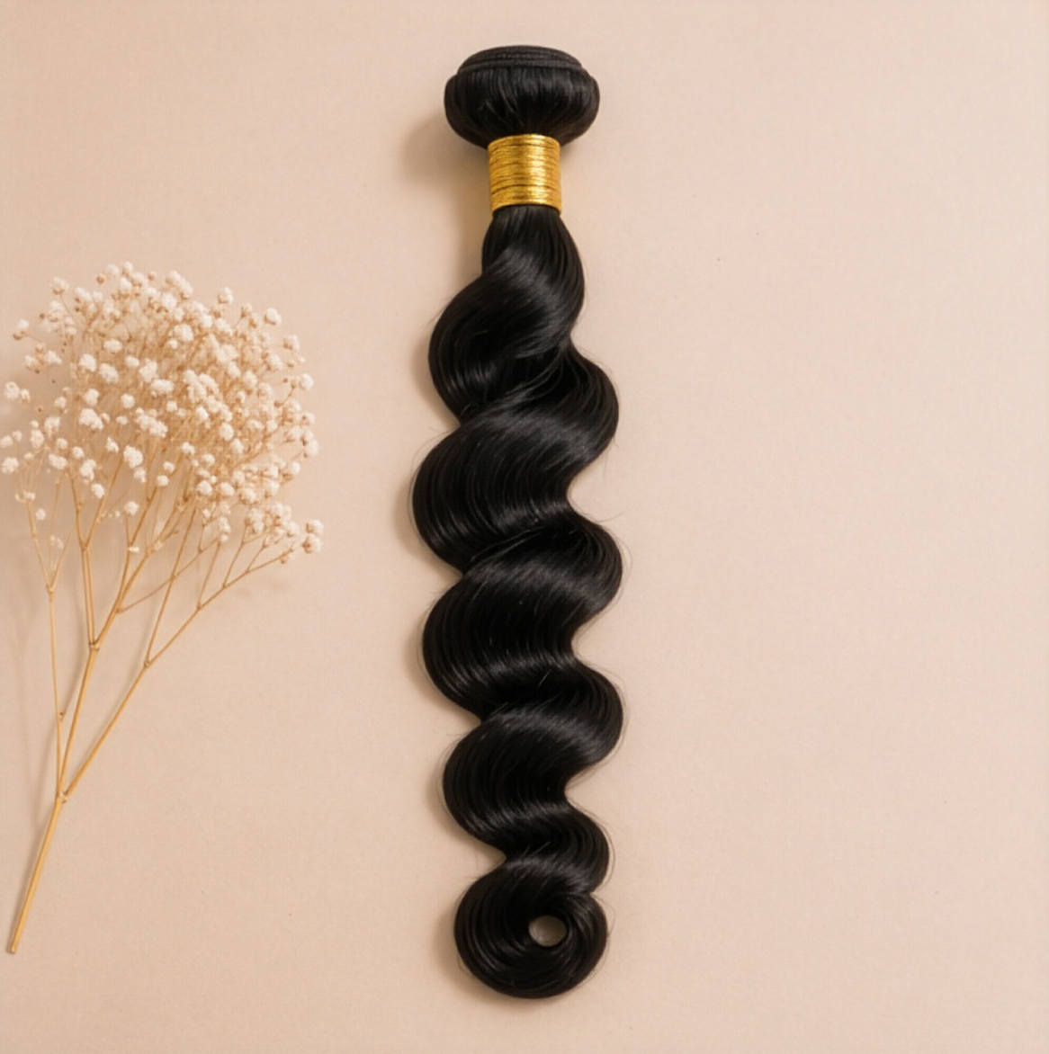Tissage - Mèches ondulée (loose deep) 100 % naturelles