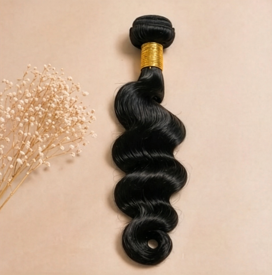 Tissage - Mèches ondulée (loose) 100 % naturelles