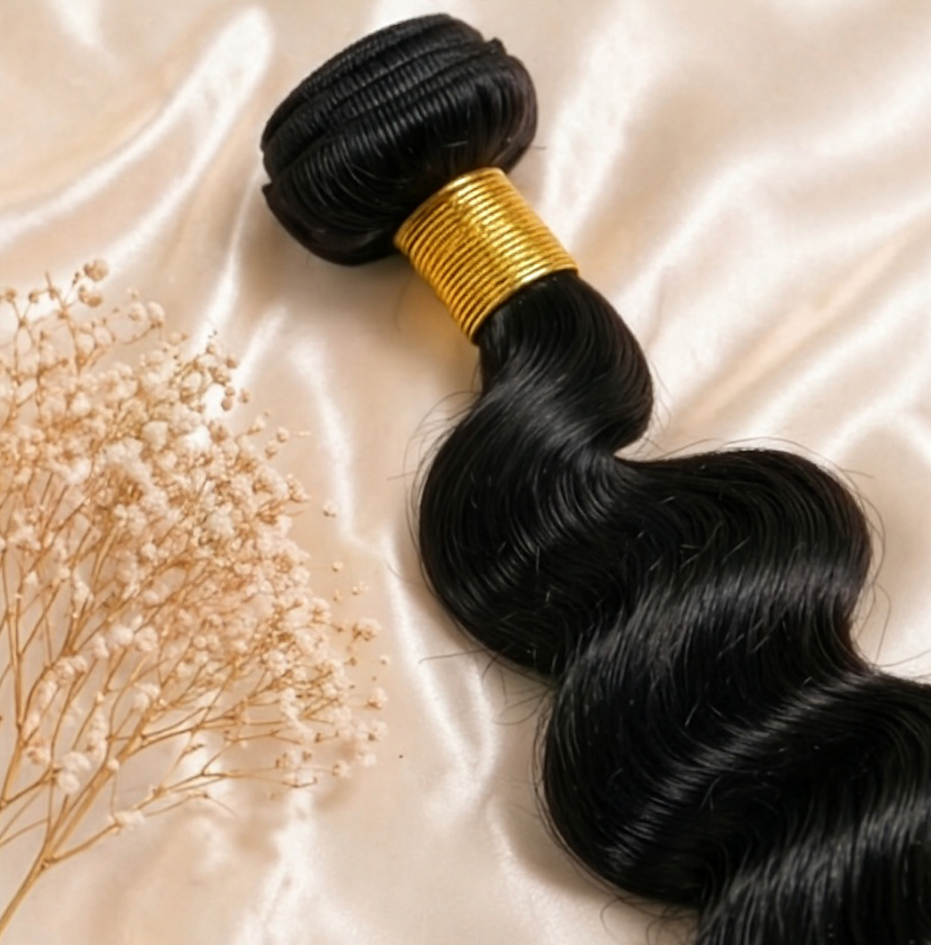 Tissage - Mèches ondulée (loose) 100 % naturelles