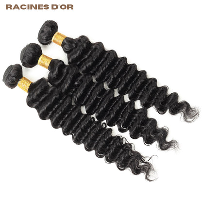 Mèches ondulée (deep) 100 % naturelles