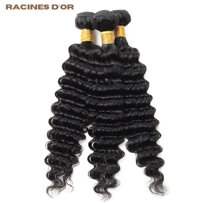 Mèches ondulée (deep) 100 % naturelles