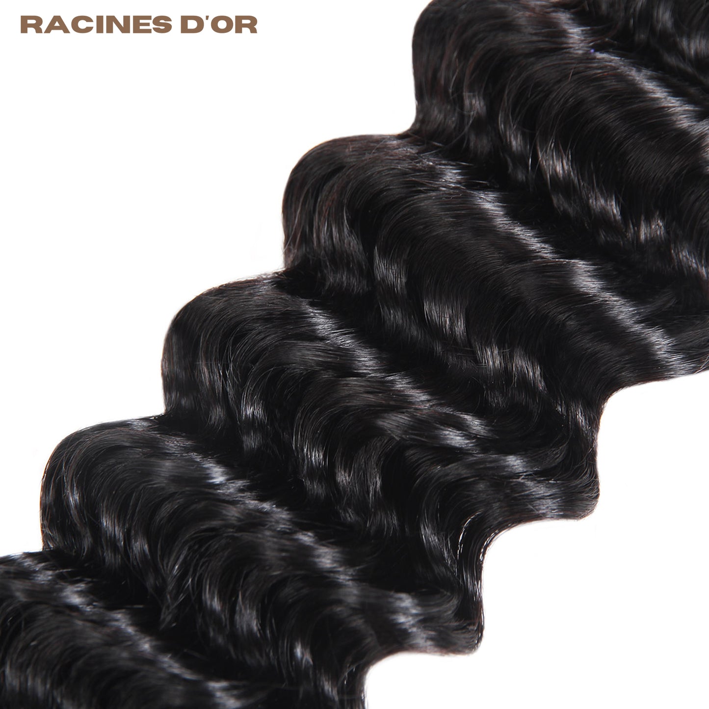 Mèches ondulée (deep) 100 % naturelles