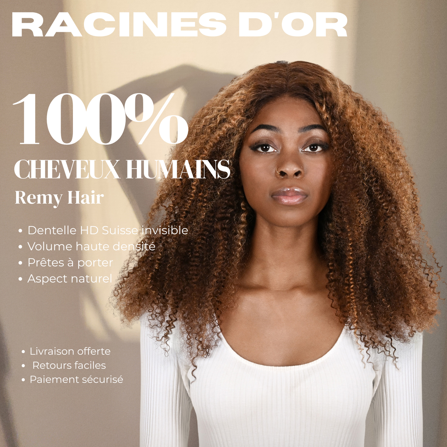PERRUQUE JANET | Couleur blond miel