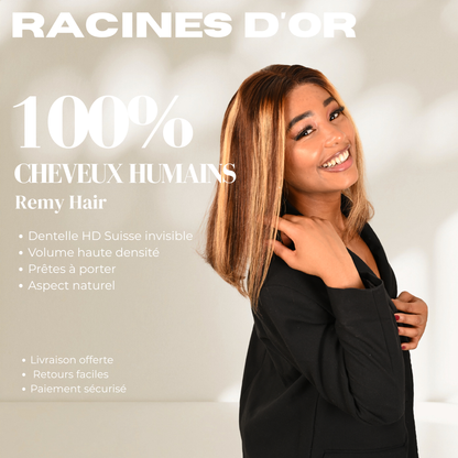 KELLY PERÜCKE | Honigblonde Farbe
