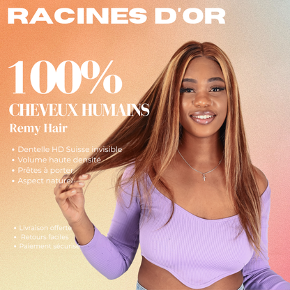 PERRUQUE NAOMI | Couleur blond miel