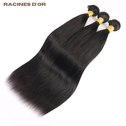 Mèches lisses 100 % naturelles