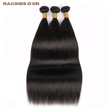 Mèches lisses 100 % naturelles