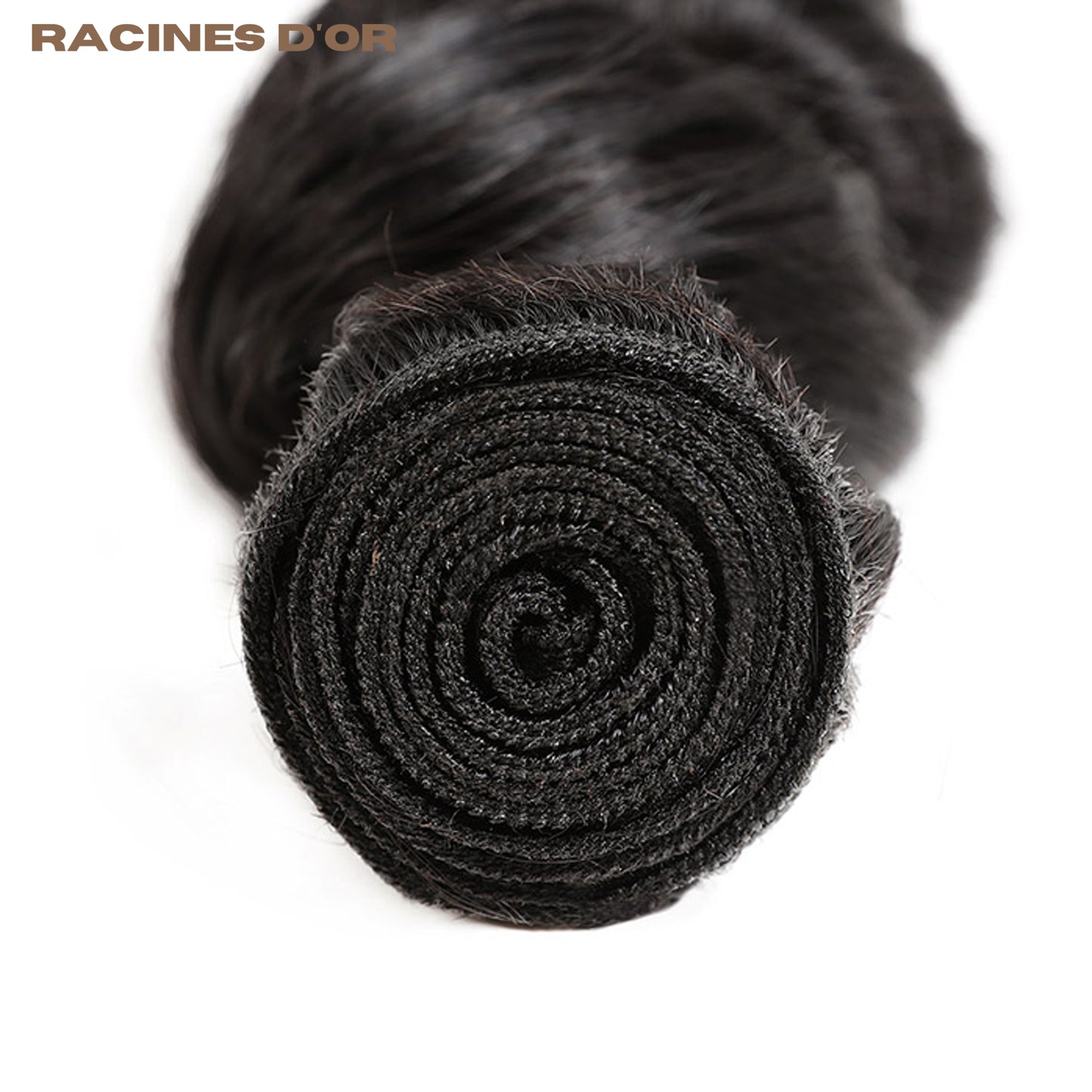 Mèches ondulée (loose) 100 % naturelles