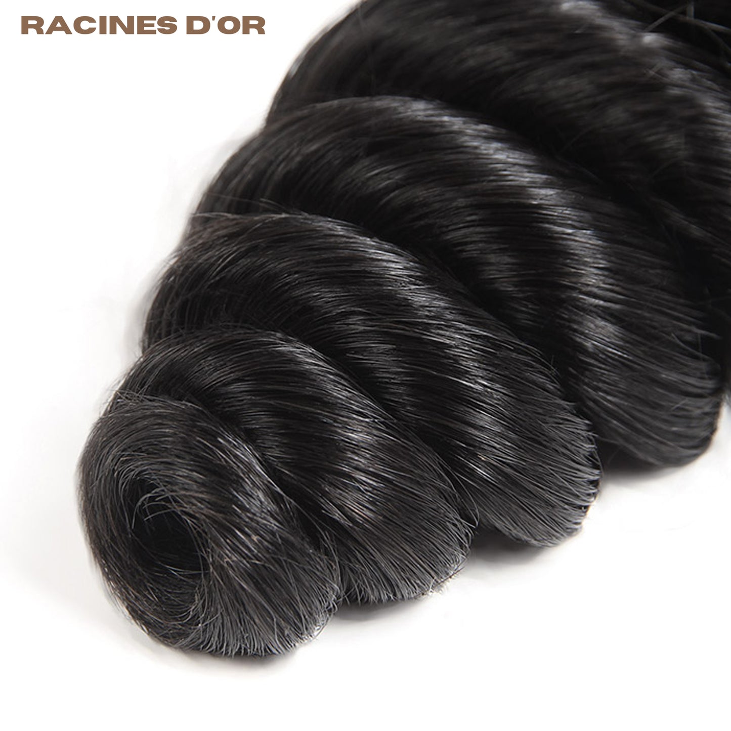 Mèches ondulée (loose) 100 % naturelles