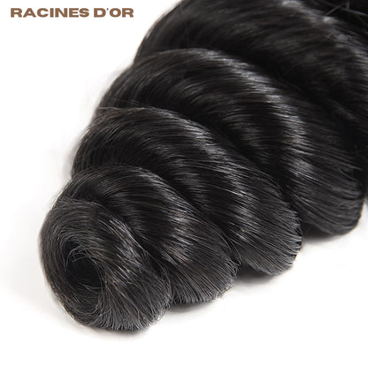 Mèches ondulée (loose) 100 % naturelles