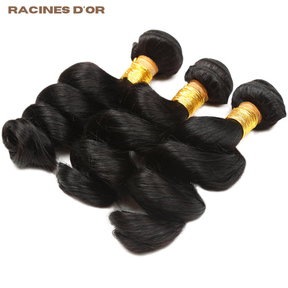 Mèches ondulée (loose) 100 % naturelles