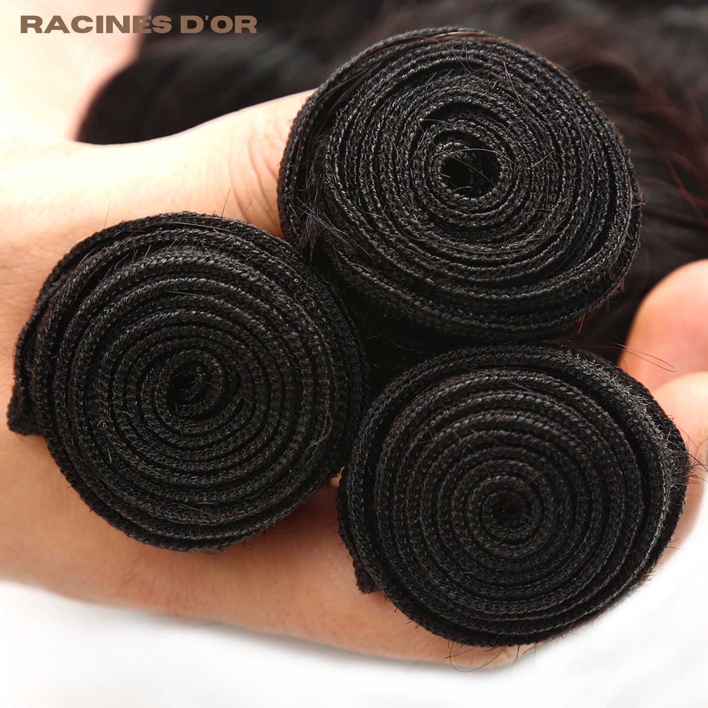 Mèches ondulée (loose) 100 % naturelles