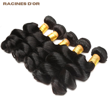 Mèches ondulée (loose) 100 % naturelles