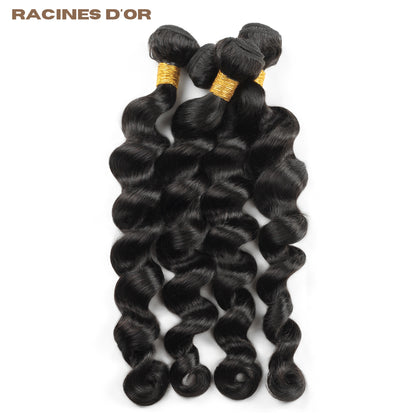 Mèches ondulée (loose deep) 100 % naturelles