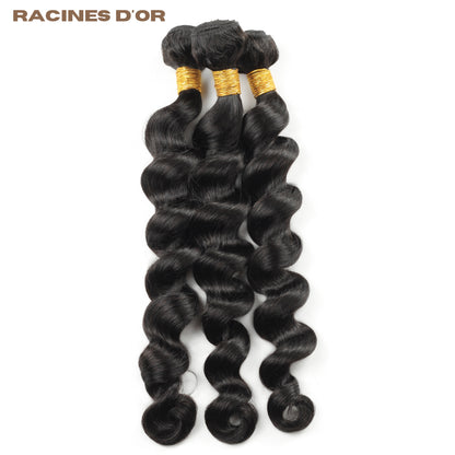 Mèches ondulée (loose deep) 100 % naturelles