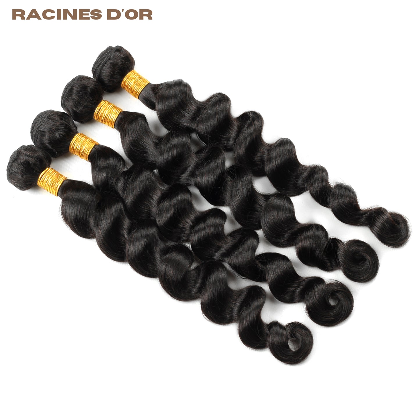 Mèches ondulée (loose deep) 100 % naturelles