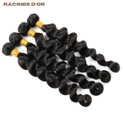 Mèches ondulée (loose deep) 100 % naturelles