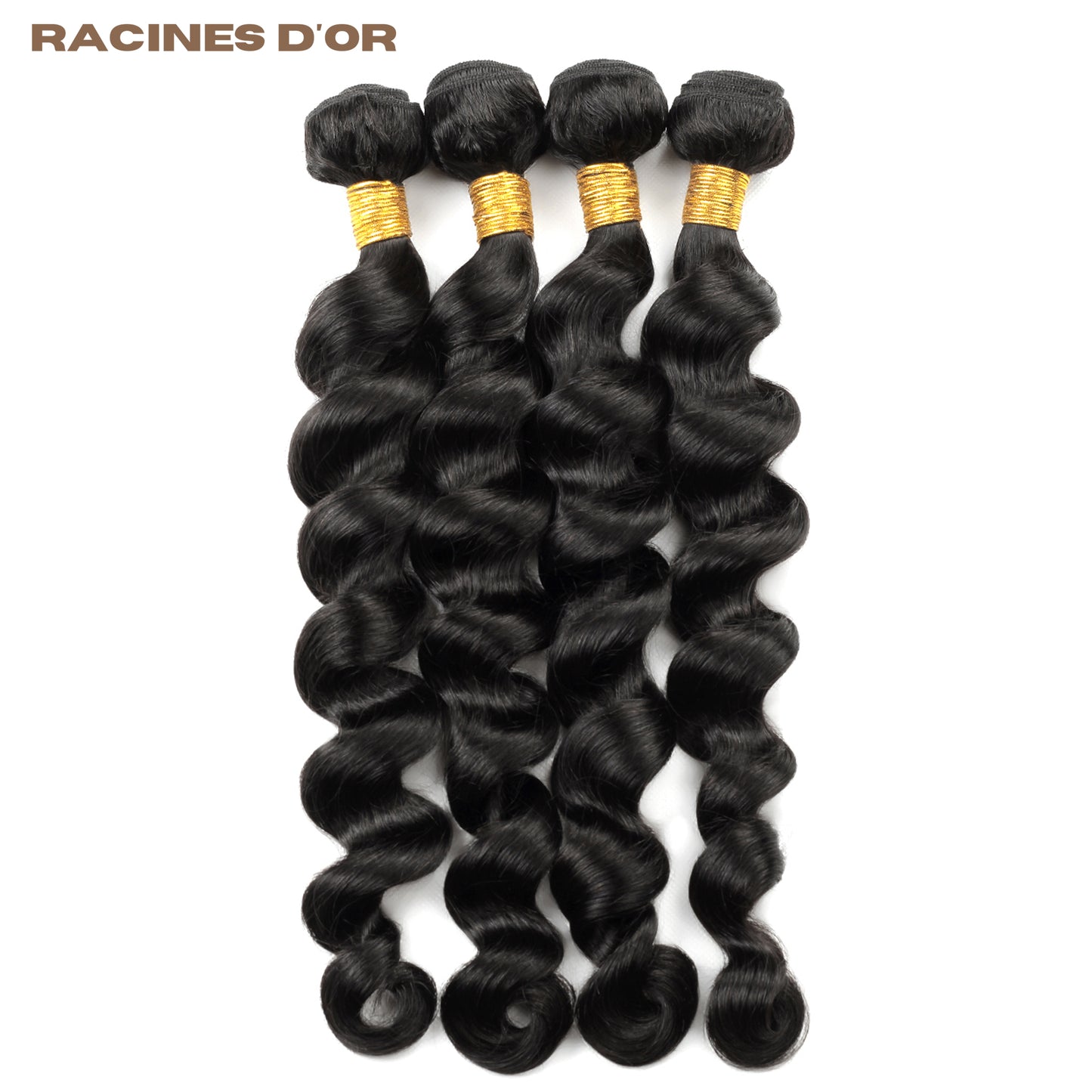 Mèches ondulée (loose deep) 100 % naturelles