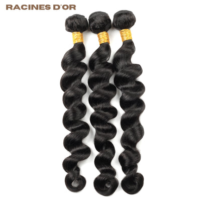 Mèches ondulée (loose deep) 100 % naturelles