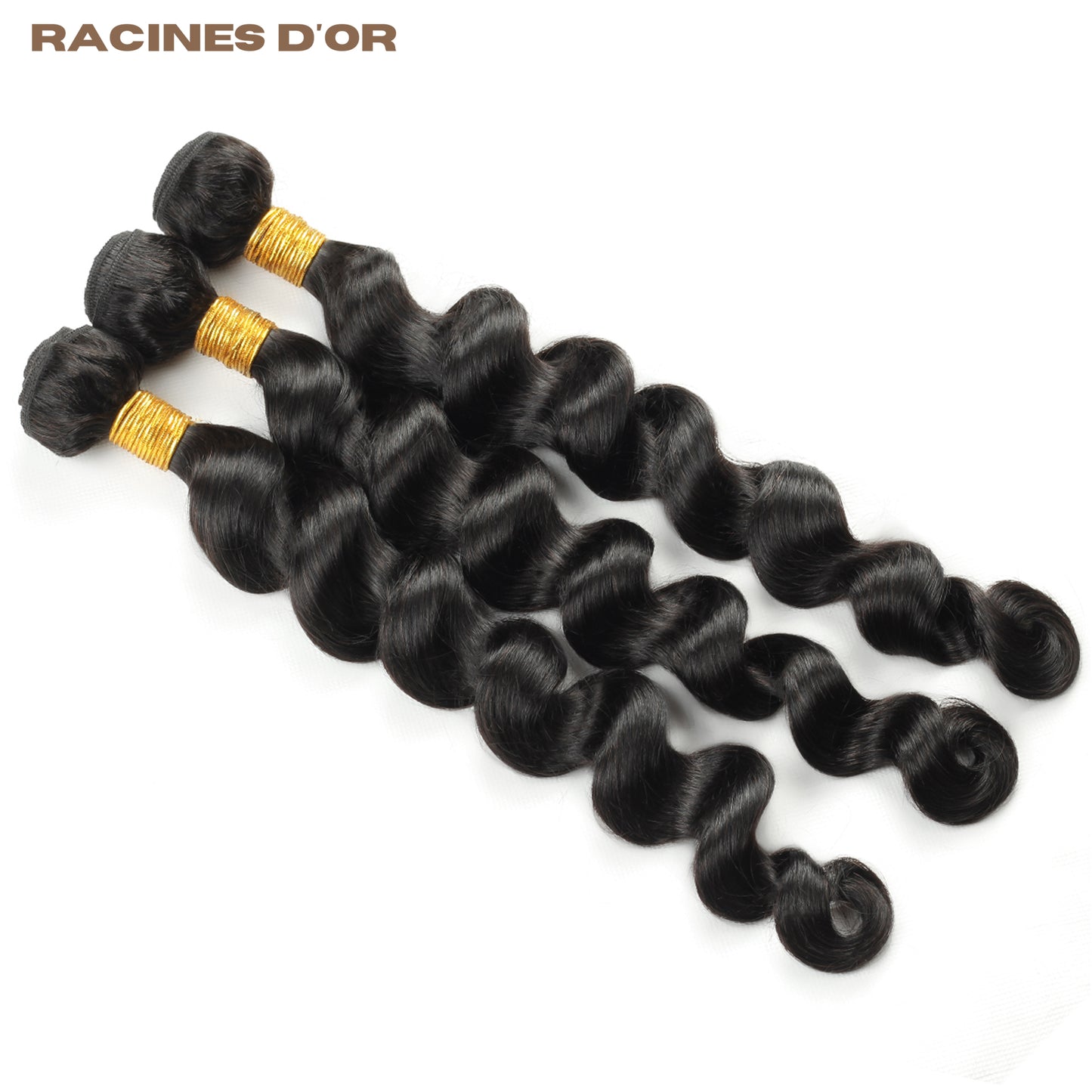 Mèches ondulée (loose deep) 100 % naturelles