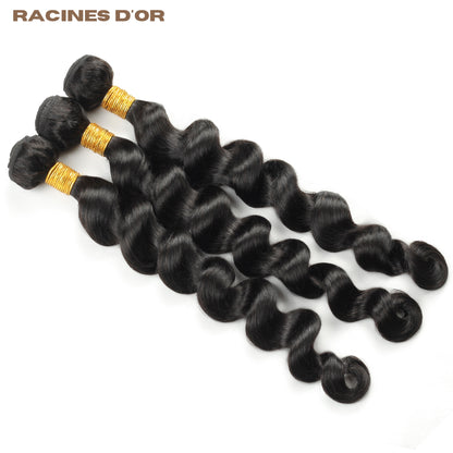 Mèches ondulée (loose deep) 100 % naturelles