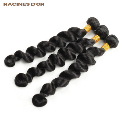 Mèches ondulée (loose deep) 100 % naturelles