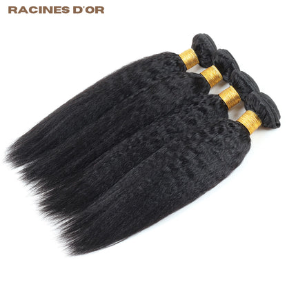 Mèches Yaki bouclées texture afro naturelle