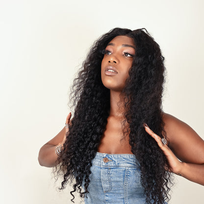 Perruque SERENA noir naturel confort quotidien