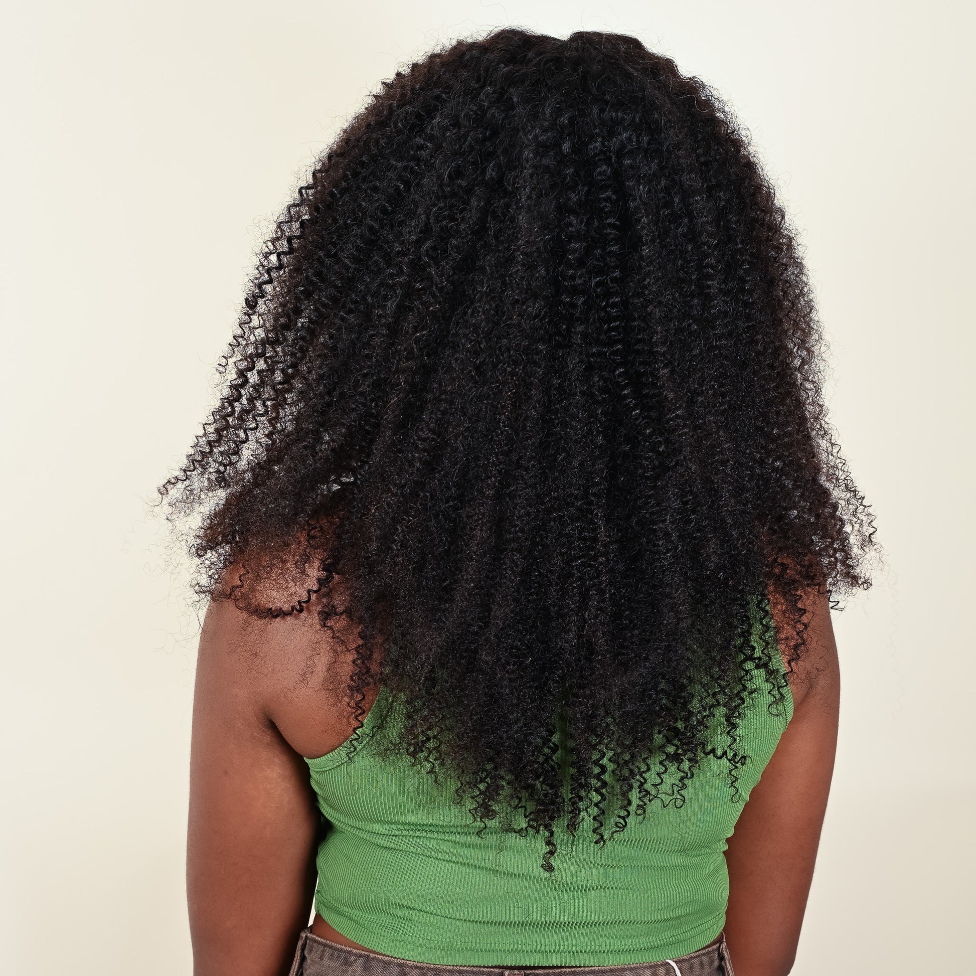 Perruque JANET volume afro naturel authentique