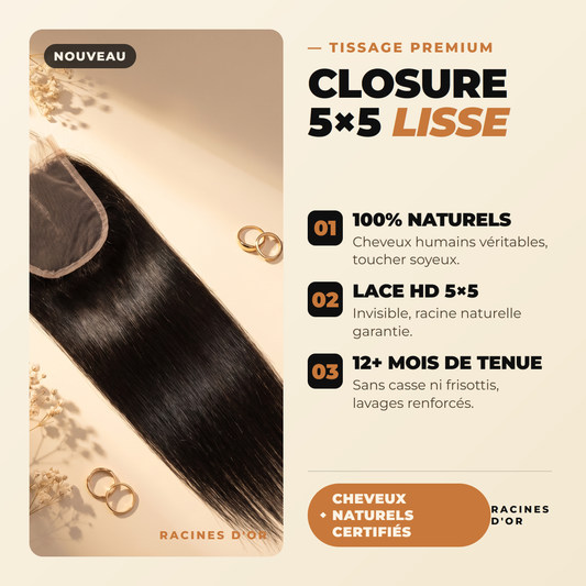 Closure lisse 5X5