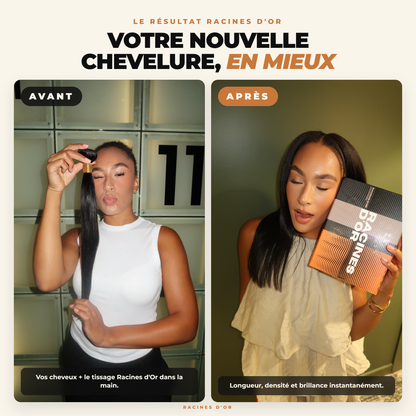 Tissage lisses - Cheveux 100 % naturelles